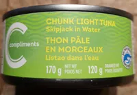 Thon pâle en morceaux