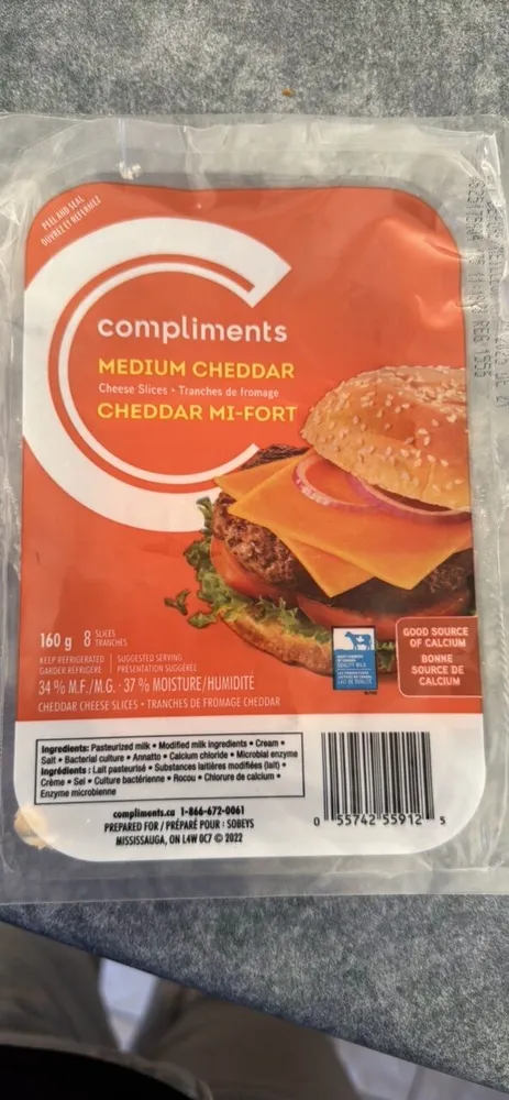 Medium cheddar