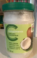 Huile de coco bio vierge a 100%