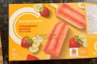 Strawberry banana fruit bars