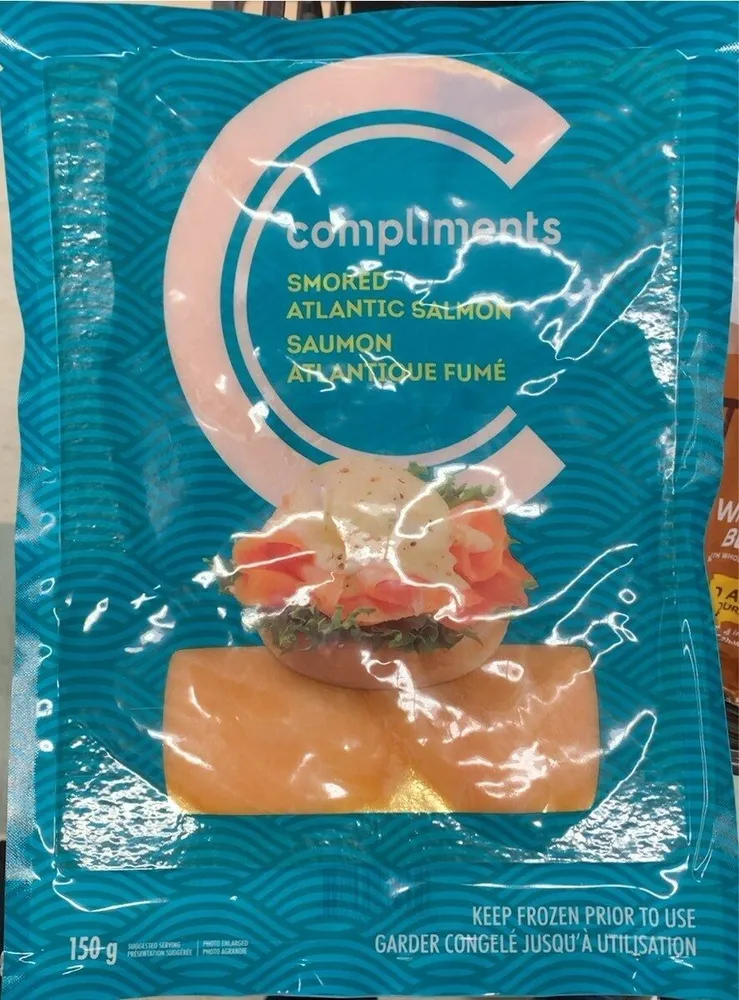 Smoked atlantic salmon
