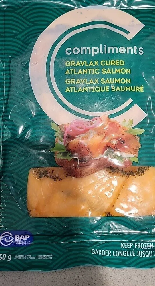 Gravlax saumon