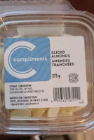 Amandes tranchées