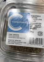 Roasted and salted sunflower seeds