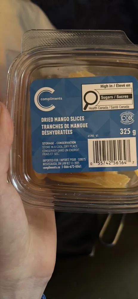 DRIED MANGO SLICES