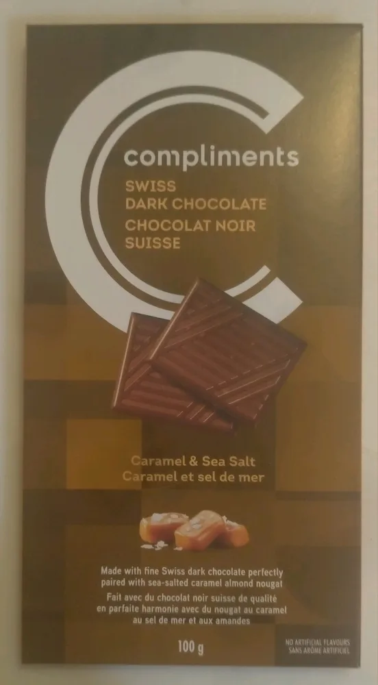 Caramel & Sea Salt Swiss Dark Chocolate