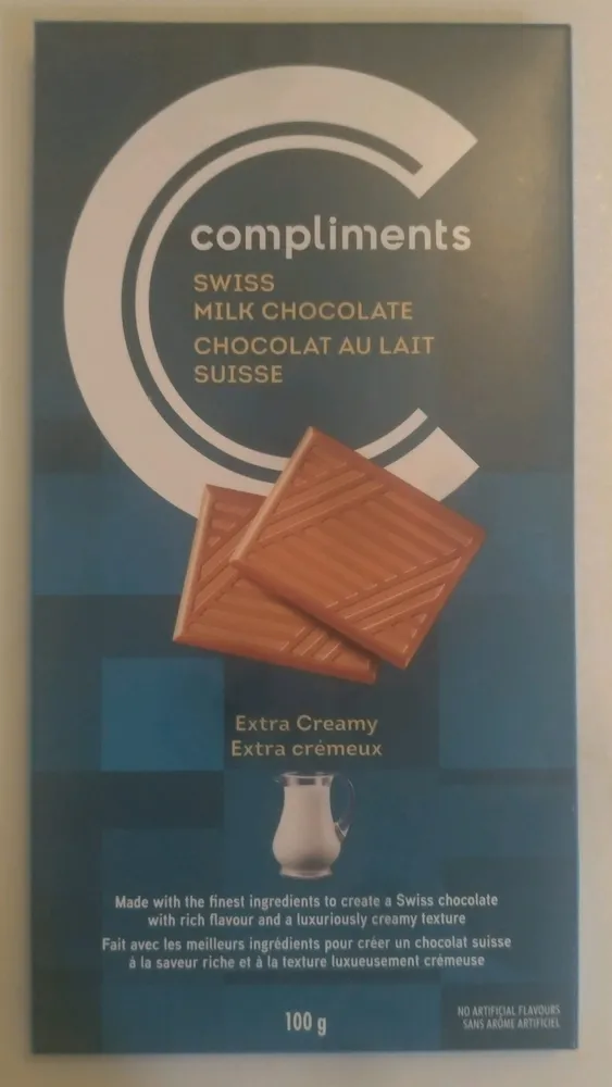 Extra Creamy Swiss Milk Chocolate