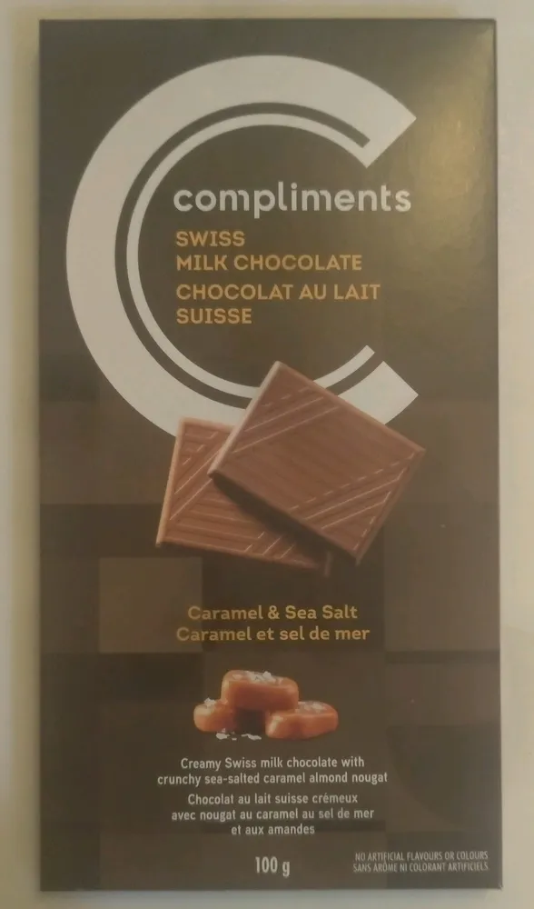 Caramel & Sea Salt Swiss Milk Chocolate