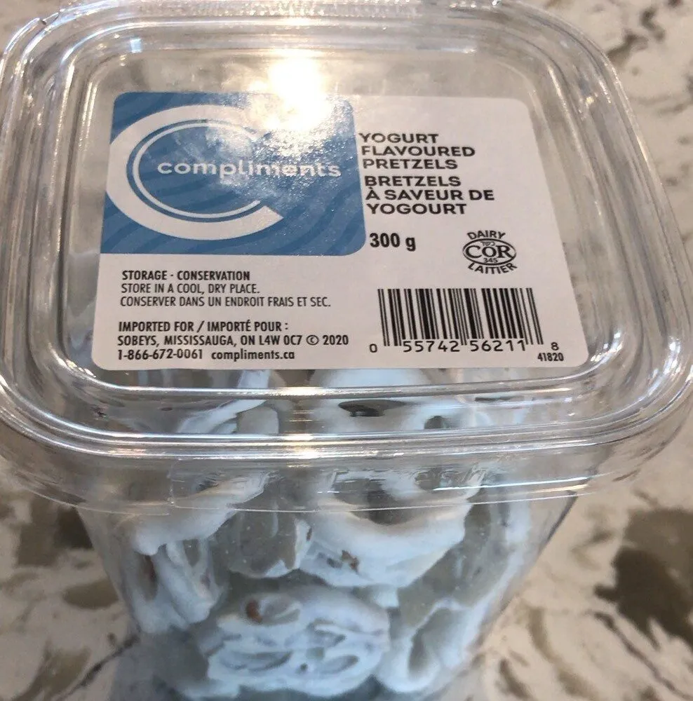Yogurt Flavoured Pretzels