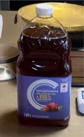 Melange de jus 100% Canneberge