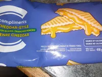 Tranche fromage jaune