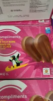 Barres de lait glacé
