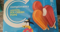 Assorted ice cream pops