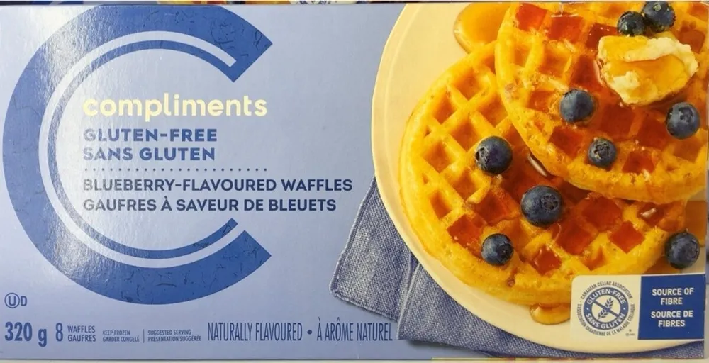 Blueberry waffles