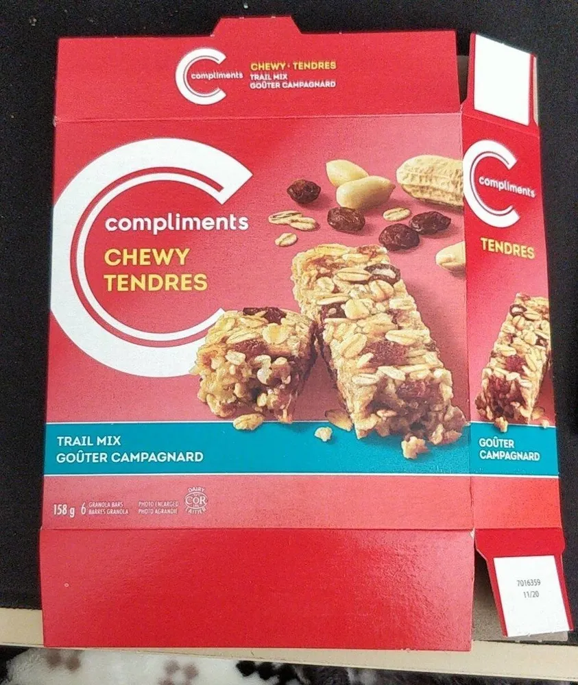 Chewy trail mix