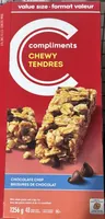 Barres granola - Tendres - Brisures de chocolat