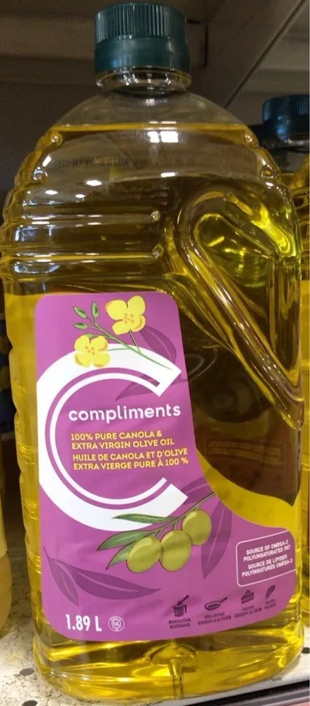Pure canola & extra virgin olive oil