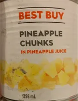 Pineapple chunks