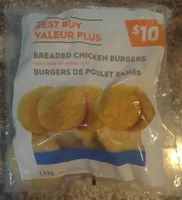 Breaded Chicken Burgers