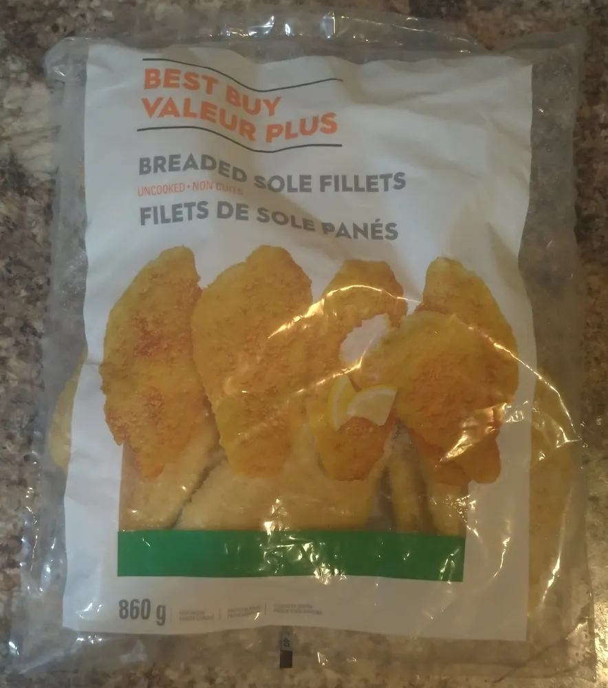 Breaded Sole Fillets