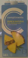 100% Pure & Natural Pineapple Juice (Not from Concentrate)