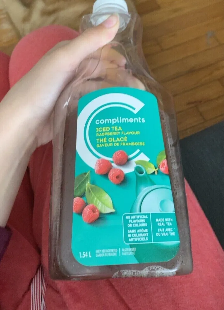 Raspberry iced tea