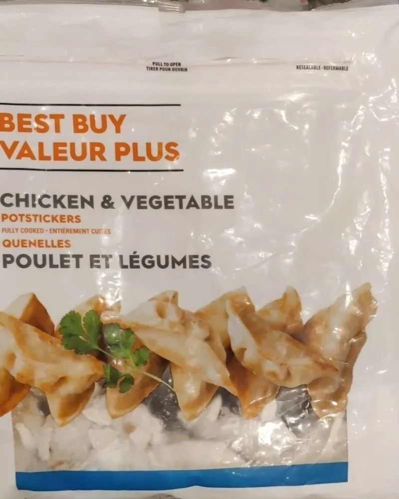 Chicken and Vegetable Pot Stickers