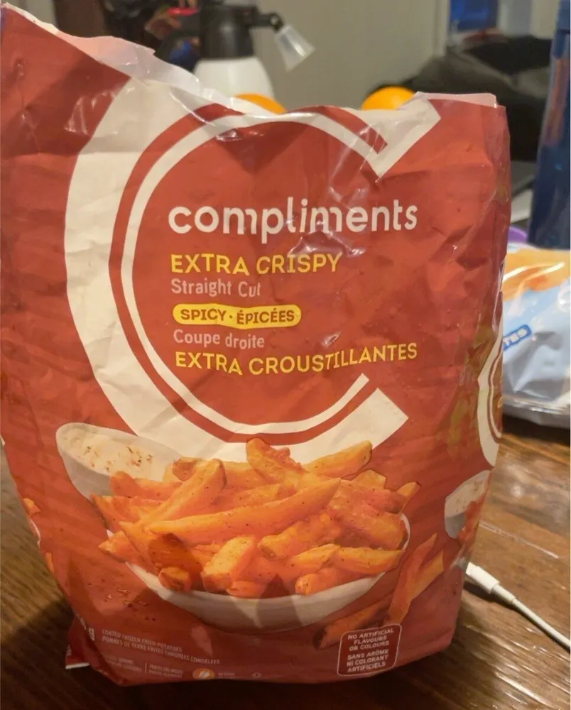 Frites épicées extra croustillantes