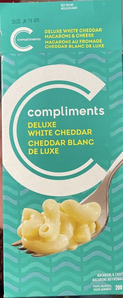 Deluxe white cheddar