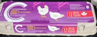 12 Omega-3 Free-Run Eggs