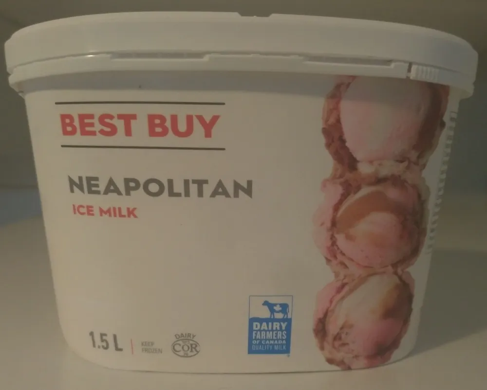 Neapolitan Ice Milk