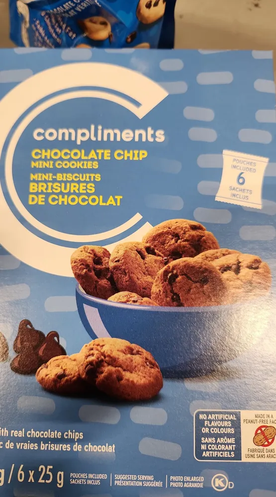 Compliments Chocolate Chip Mini Cookies
