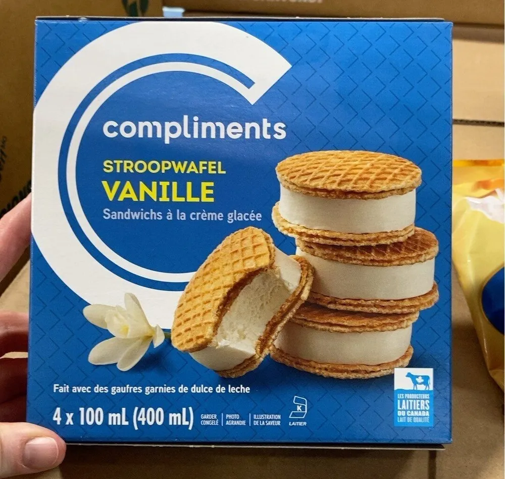 Stroopwafel vanille