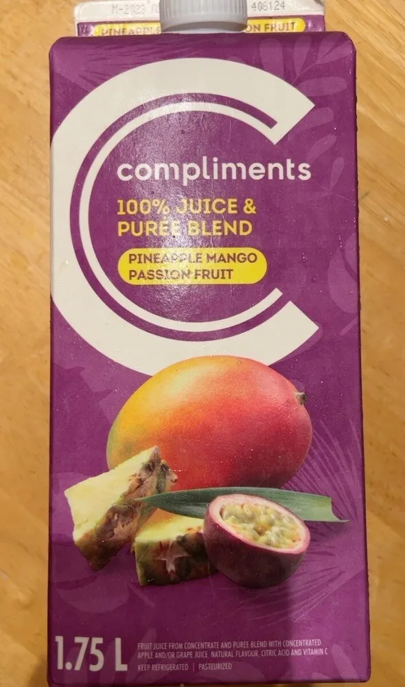 Pineapple mango passion fruit