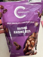 Raison sec enrobe de chocolat