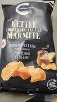 Kettle Cooked Chips, Black Pepper, And Lime