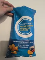 kettle cooked chips - sweet chili and sour cream