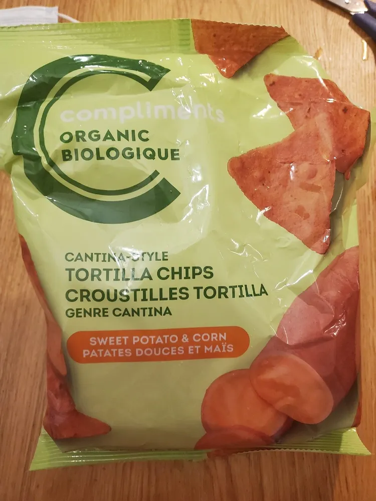 Tortilla Chips Sweet Potato & Corn Organic