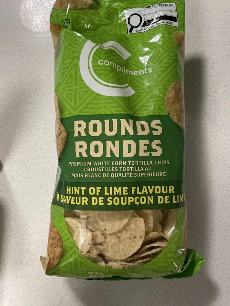 Hint Of Lime Tortilla Chips