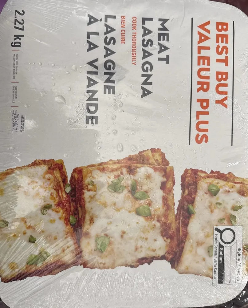 Meat Lasagna