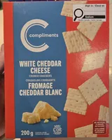 comp white cheese crackers