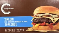 Sirloin Beef Burgers