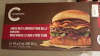 Angus beef & Smoked Pork Belly Burger