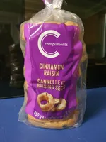 Bagels cannelle et raisin