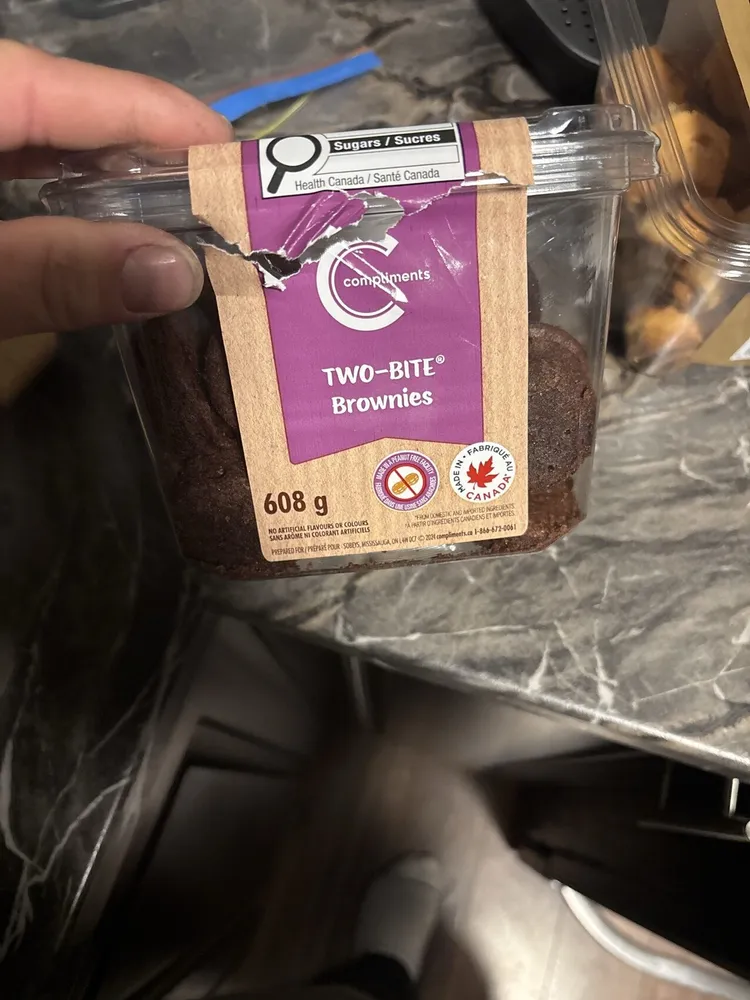 TWO-BITE Brownies