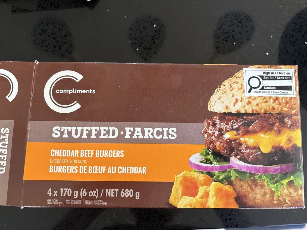 CHEDDAR BEEF BURGERS