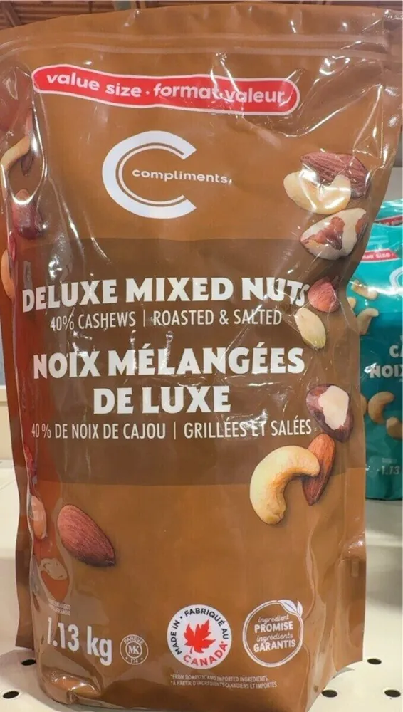 Noix mélangées de luxe