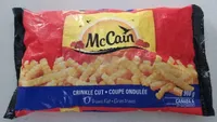 Crinkle cut french fried potatoes