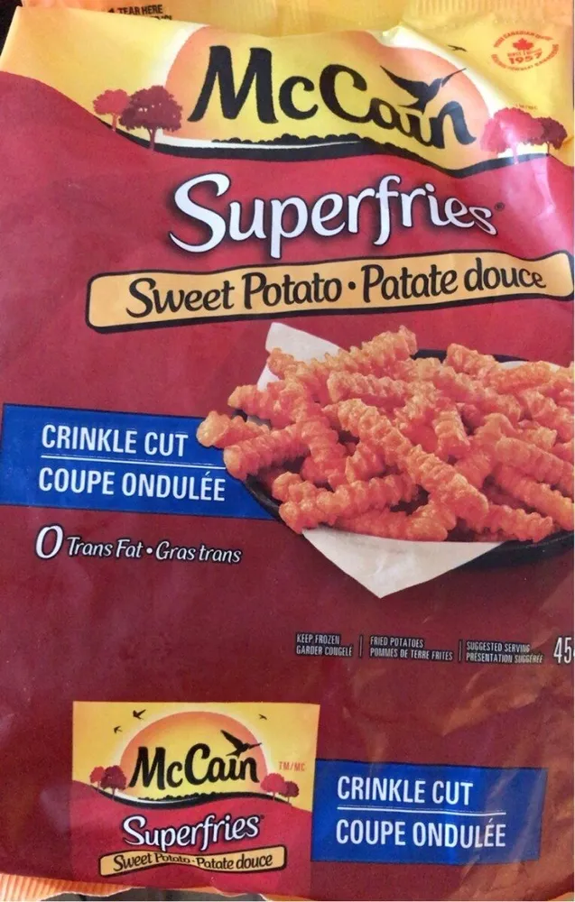 Superfries - Sweet Potato Crinkle Cut