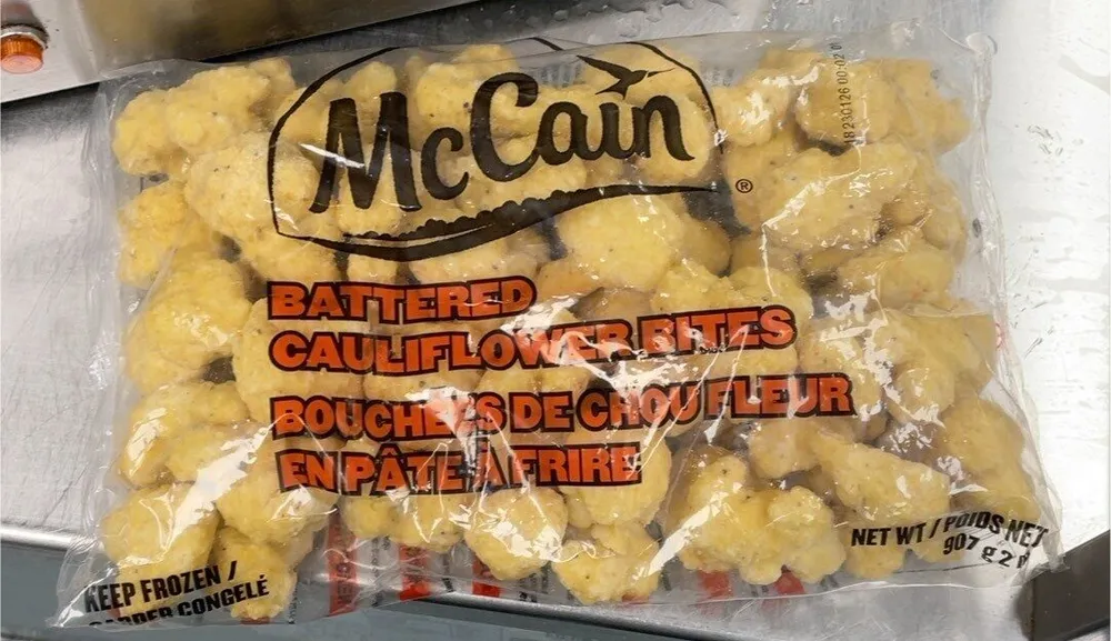 Cauliflower bites